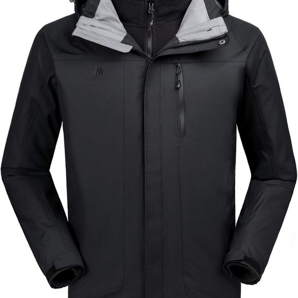 Golden Camel Mountain Snow Waterproof Ski Jacket Detachable Hood Windproof XXL - Picture 4 of 7